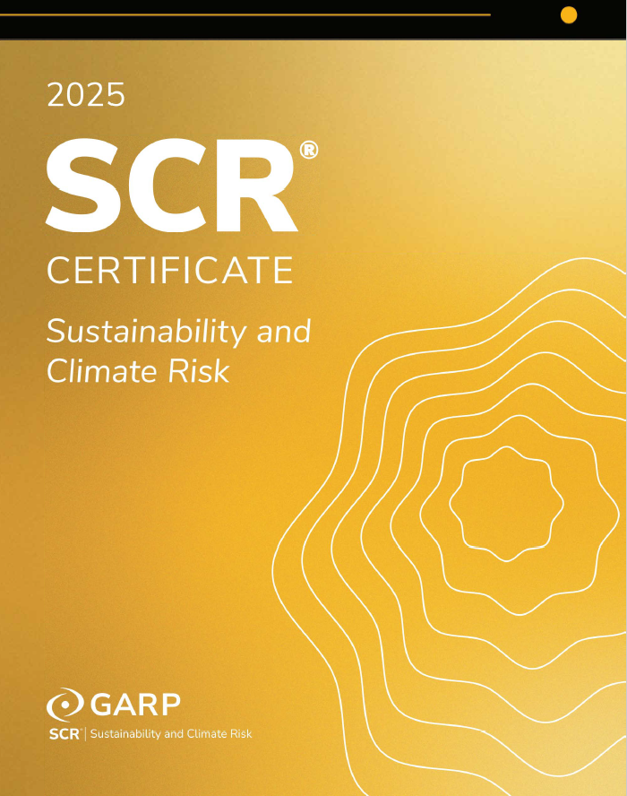 GARP SCR 2025 Sustainability and Climate Risk Certificate Handbook